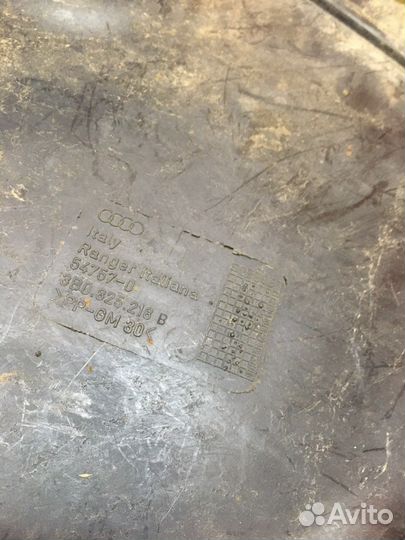 Защита антигравийная правая VW b5