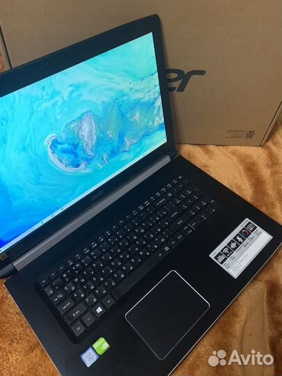 Игровой ноутбук Acer 17,3 /i3/IPS/Mx130/8gb