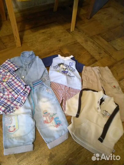 Детская одежда на 1-2 года (пакет)