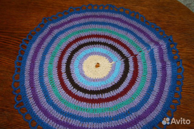 Вязанные коврики