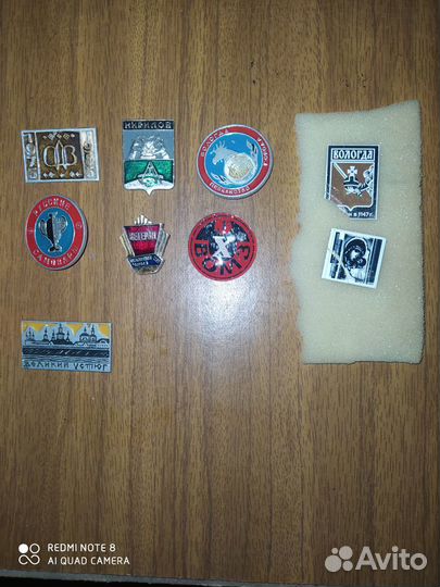 Значки Вологда Череповец Вологодская область