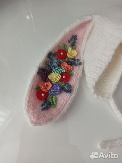 Чепчик с ушками детский