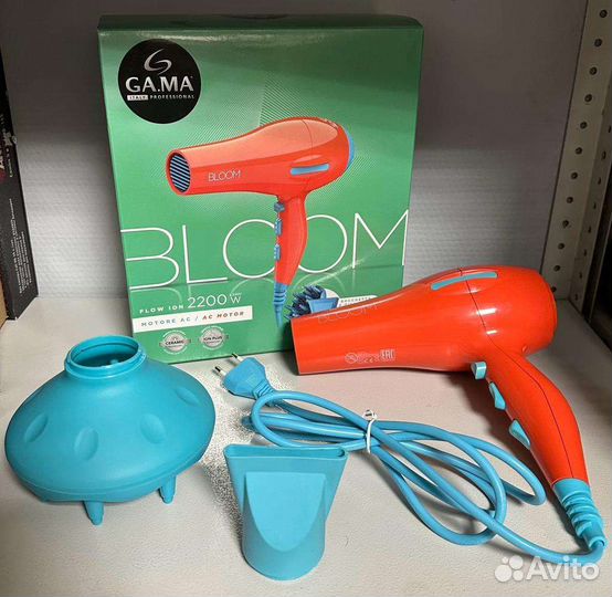 Фен GA.MA Flow Ion Bloom