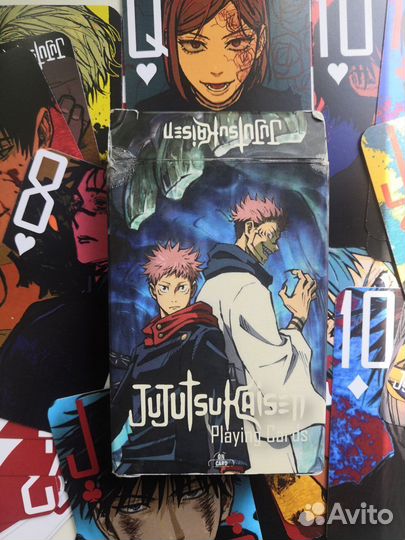 Карты игральные по аниме 