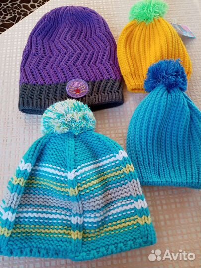 Шапки детские новые