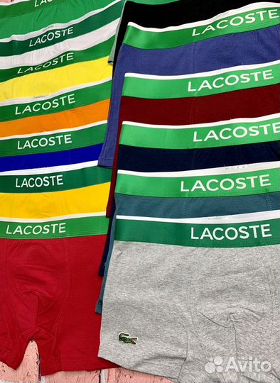 Трусы мужские боксеры lacoste