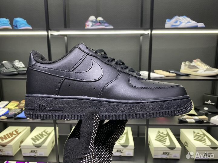 Кроссовки Nike Air Force 1 '07 Low Black