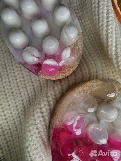 Массажное мыло с люфой