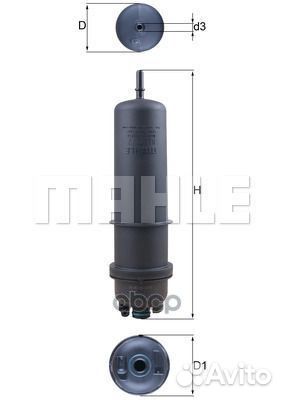 Фильтр топл.BMW G30/G11/G01 2.0d/3.0d KL8727 Ma