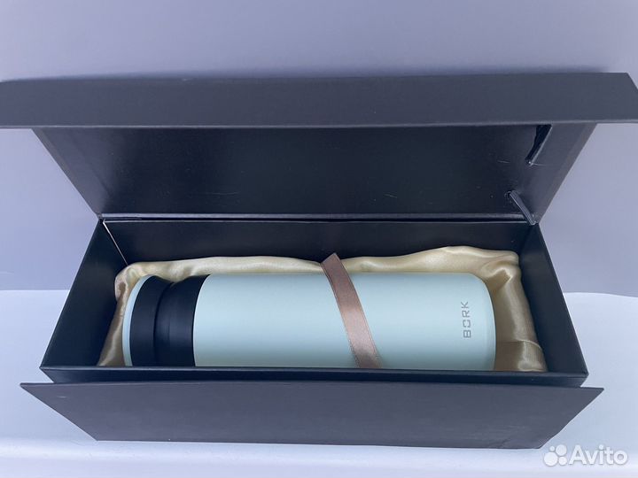 Термокружка bork фисташковая (аналог)