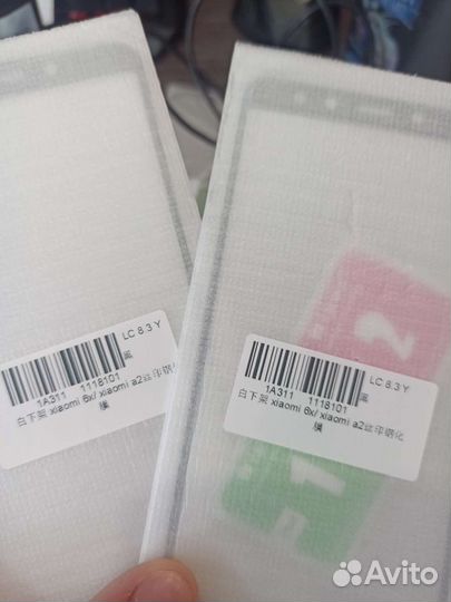 Xiomi 6x/ xiomi a2 стекло защитное