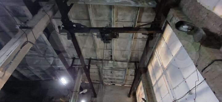 Холодный ангар, Кран-балка. Тельфер. 1000 м²