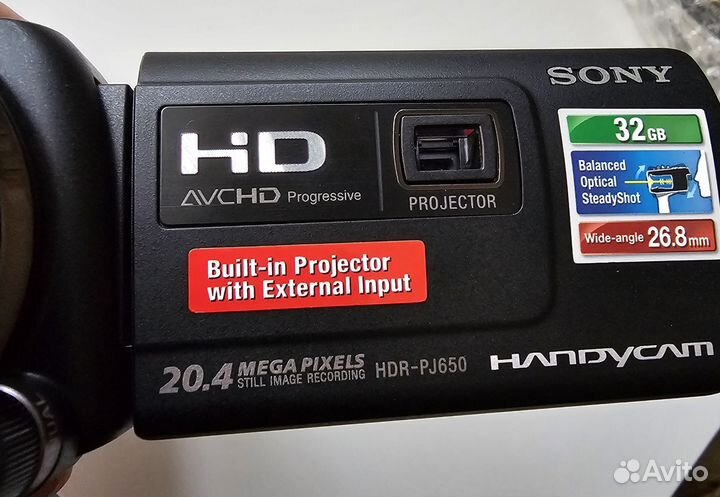 Видеокамера sony handycam