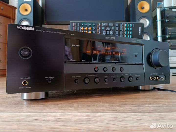 AV-Ресивер Yamaha RX-V461 (USB/HDMi)
