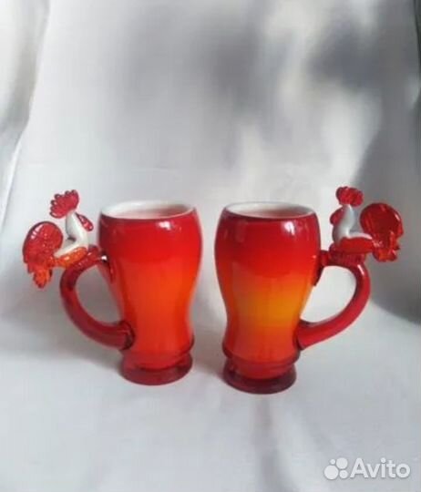 Кружки Петушок з-д Красный май 60-70е гг