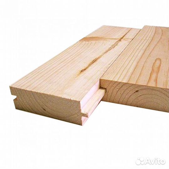 Доска половая шпунтованная