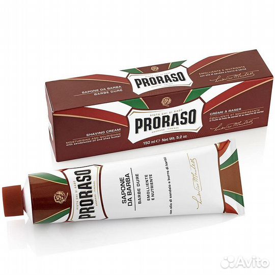 Крем для бритья Proraso для жесткой щетины