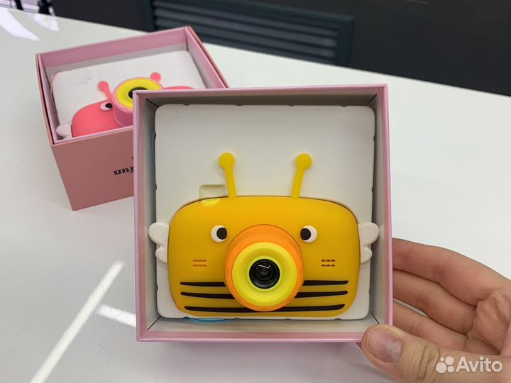 Детский фотоаппарат пчелка children camera