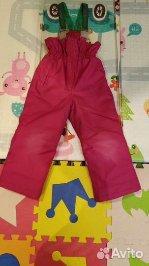 Полукомбинезон зимний для девочки 110 каймано