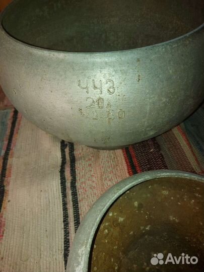 Чугунок алюминиевый СССР 4 л 10 л 20 л