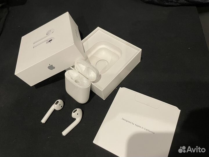 Наушники AirPods with Charging Case