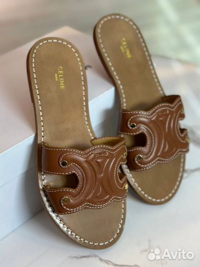 Шлепанцы Celine