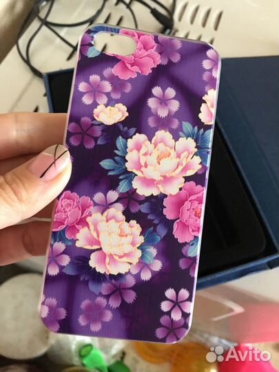 Чехол для iPhone 5, 5S, SE пластик