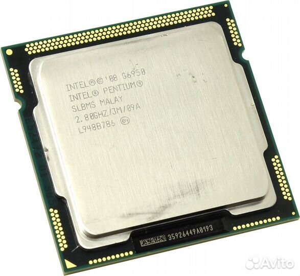 Процессор Intel pentium g6950 2.8ghz 3m 09a