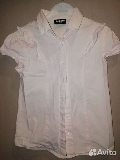 Блузка школьная Акула р 128