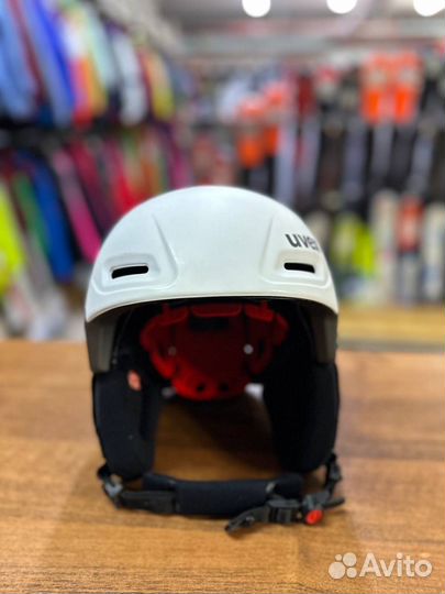 Шлем зимний Uvex 17-18 Jimm Octo+ White-Gun Mat