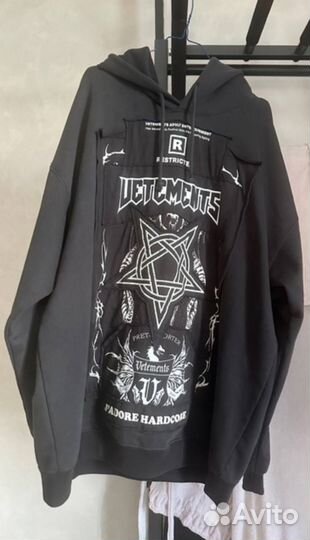 Vetements hardcore чб