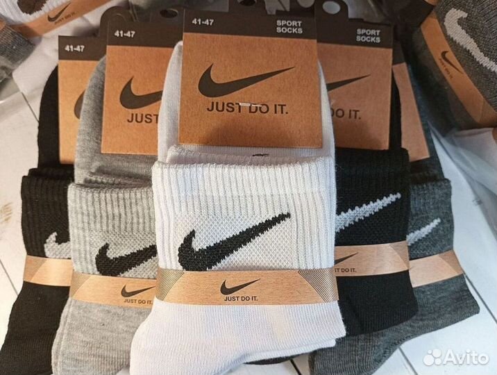 Мужские носки Nike хлопок