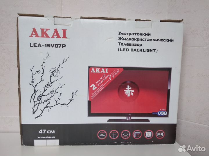 Телевизор akai Lea 19V07P