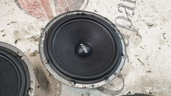 Акустика eton на Mercedes-Benz W220