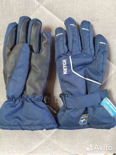 Перчатки зимние детские на 4-6 лет