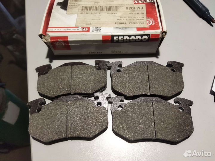 Комплект тормозных колодок peugeot 106 II, 106 VAN