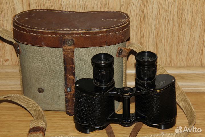 Бинокль Военный 6x30 №25617 Зомз - 1945г -с сеткой