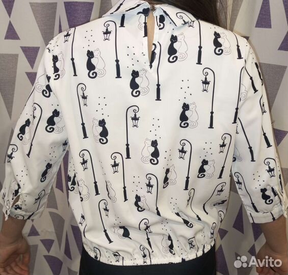 Блузка школьная для девочки