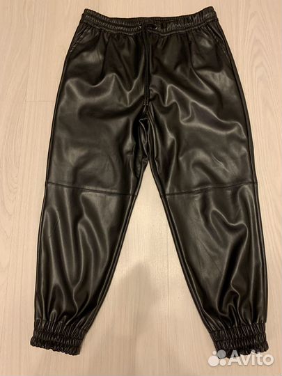 Брюки кожаные