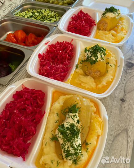 Доставка готовых обедов,шаурма,сэндвич,бургер