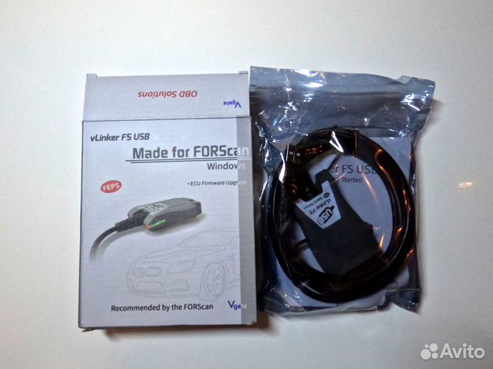 Vgate vLinker FS USB для Ford, Mazda (forscan)