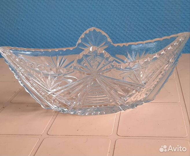 Салатницы хрустальные