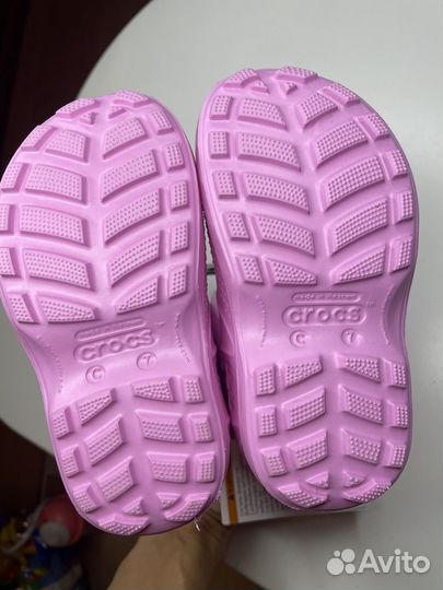Сапоги Crocs C7 на девочку