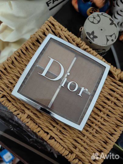 Dior тени и хайлайтер