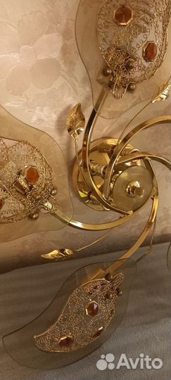 Люстра потолочная бу