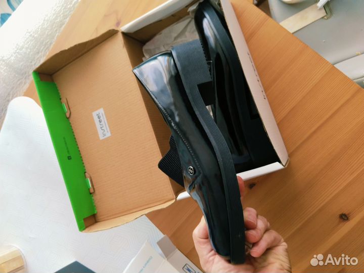 Кожаные лоферы 40