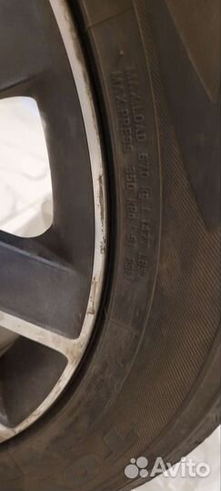 Летняя резина на дисках Skoda r17