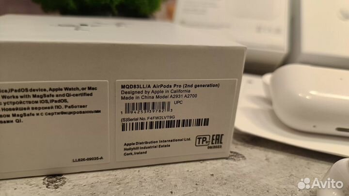 Apple AirPods Pro 2 1:1 качество