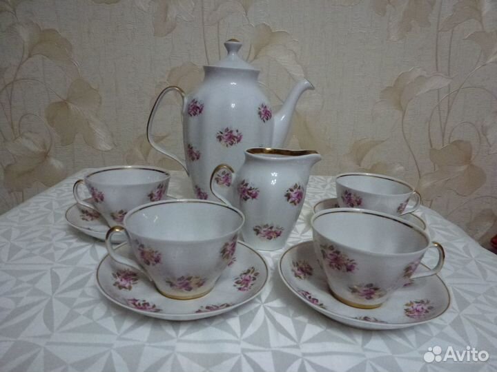 Чайные пары из фарфора СССР