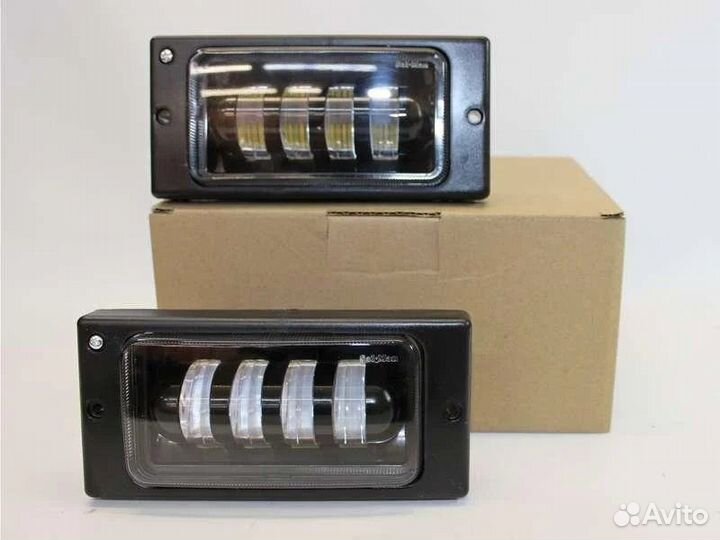 Фары туманки LED Салман Sal-Man на ваз 2110-2115